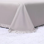 Beige Botanical Floral Duvet Cover Set – 600TC Egyptian Cotton Bedding | L&B FLIFLOWERS